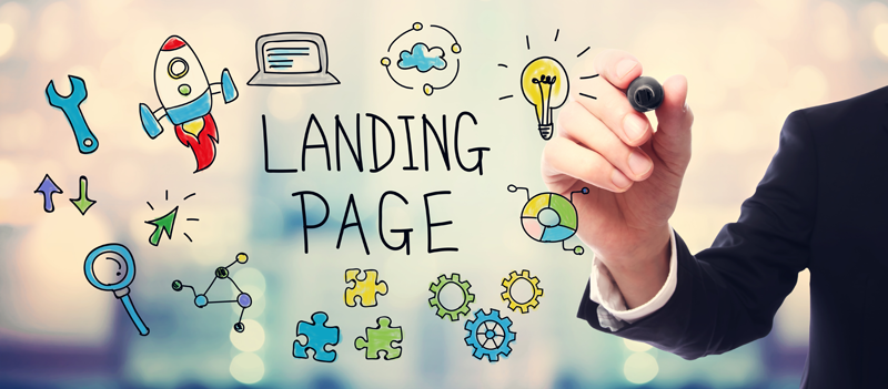 landing page technique marketing